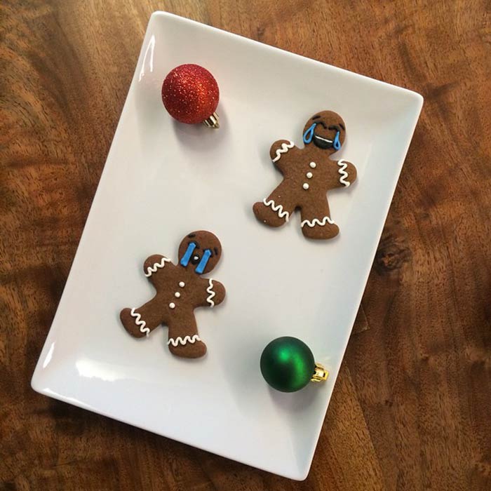 Emoji Gingerbread Cookies Exist! Emoji Gingerbread Cookies Exist!